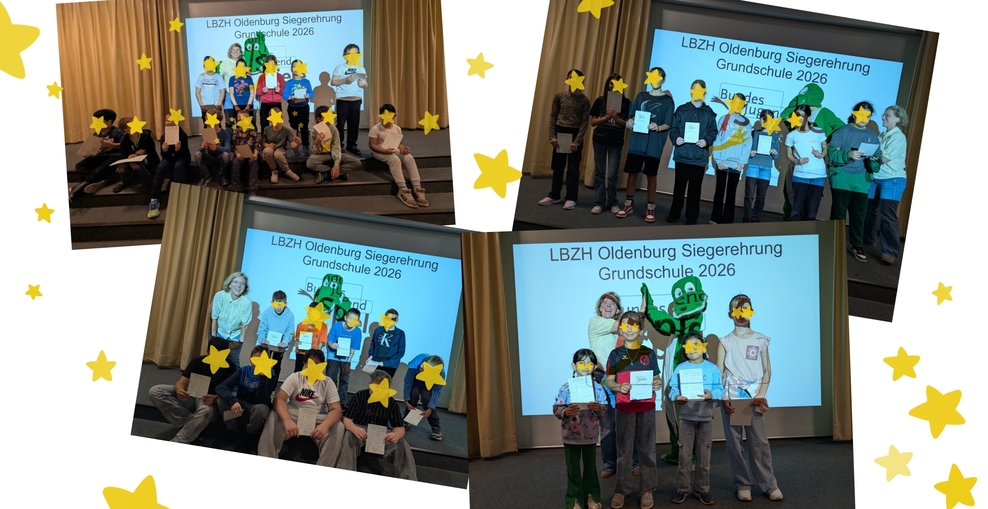 Fotos Siegerehrung Bundesjugendspiele LBZH Grundschule