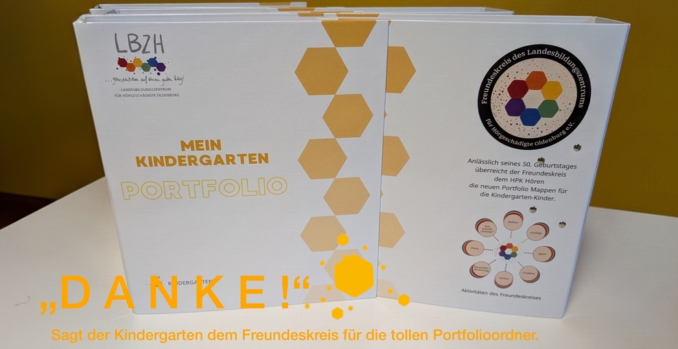 Abbildung Ordner Danke an den Förderverein